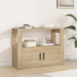 Komoda boja hrasta sonome 80x30x60 cm konstruirano drvo