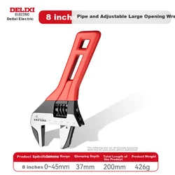 Delixi Electric Podesivi ključ, 8