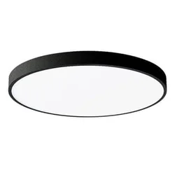 Immax NEO 07249L-LED prigušiva svetiljka SEMPLICI 48W/230V Wi-Fi Tuya crna+ daljinski upravljač