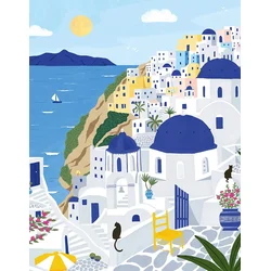Pieces & Peace - Puzzle Santorini 500 - 500 kosov