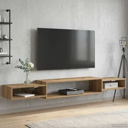 TV ormar za montažu na zid Zidna montaža Hrast artisan