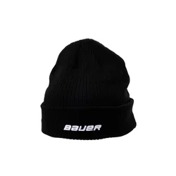 Cof Bauer Team Ribbed Toque Black Senior