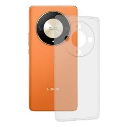 Techsuit - Clear Silicone maska za Honor Magic6 Lite - Transparent