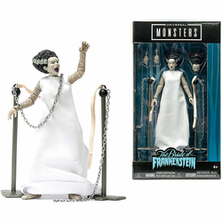 Figurica Frankensteinova nevesta Monsters Jada s premičnimi elementi in dodatki višina 15 cm