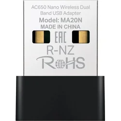 TP-Link MA20N Mercusys AC650 Nano Wi-Fi USB Adapter