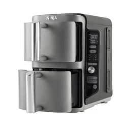 NINJA Airfryer SL400EU, Dupla korpa, 9.5L, 2470W, Sivi