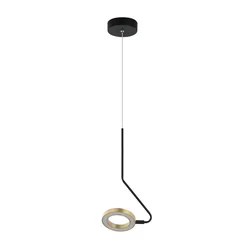 Zambelis 22045 - LED prigušiva luster na sajli LED/7W/230V CRI90 crna