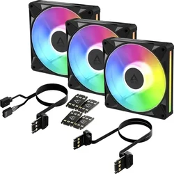 Arctic P14 BioniX A-RGB 3-pack black ACFAN00341A Ventilator kuciste 140mm ( 112-0219 )