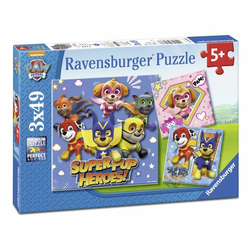 Ravensburger Slagalica Paw patrol, 3x49 delova