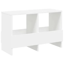Polica za časopise Bijelo 68,5 x 30 x 45 cm