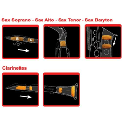 DUŠILEC ZA ALT SAX 723004