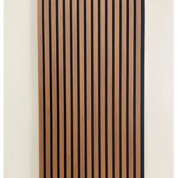 Polydecor Akustični zidni panel Premium Hrast Natur, 2700x600x21mm, Boja hrasta