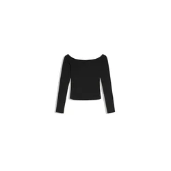 Bershka Majica črna