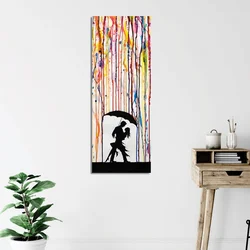 Wallity Slika na platnu 30x80cm
