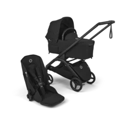 Bugaboo - Otroški voziček Dragonfly Plus - Heritage Black (2v1)