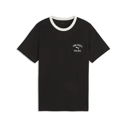 PUMA Varsity Tee Men, Clothing, Black, M