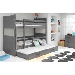 Furnitura Pograd RICO 90x200 z dodatnim ležiščem - GRAFIT-GRAFIT