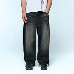 Baggy fit farmerke