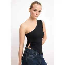 Trendyol Milla Ženska bluza, Crna