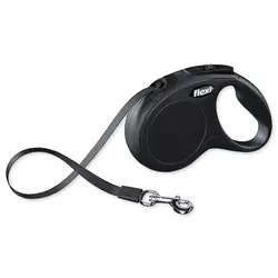 FLEXI Povodac New Classic S Tape crni 5m