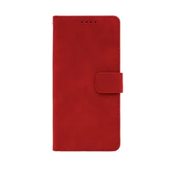 Futrola Leather Lux Flip za Xiaomi Redmi 14T, Crvena