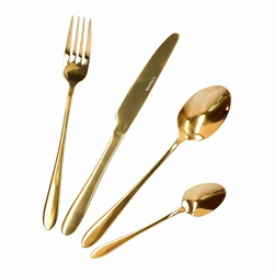 Dekordom pribor za jelo abele 16kom - gold - hml ( 038991 )