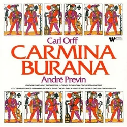 ORFF:CARMINA BURANA/PREVIN 2LP