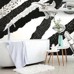 Tapeta črno-bela modna ikona - 490x330
