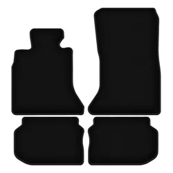 Črne velur preproge BASIC za: BMW 5 F11 karavan (2010-2013)