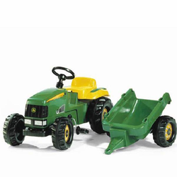 Traktor Rolly kid John Deere i prikolica 012190