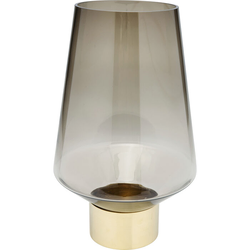 KARE Staklena vaza Noble Ring, 40cm, Braon