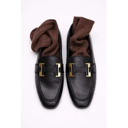 Trendyol Shoes Ženske mokasine Takss26La00009, Crne