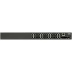 EDGECORE 24 x GE PoE+ + 4 GE SFP L2+ Swtich PoE Budget max. 190W