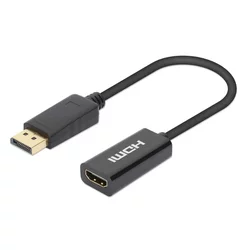 Adapter Manhattan 153713 Displayport - HDMI M/F 4K/60Hz