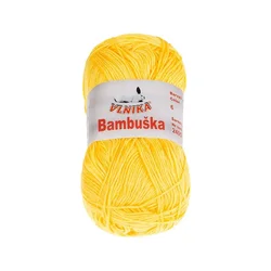 Preja BAMBUŠKA - 50g / 205 m - rumena