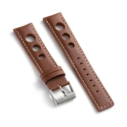 Kožni kaiš Diloy 22mm DIL355.3 Svetlo braon boja