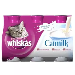 WHISKAS Mega paket mačje mleko 200 ml - 6-pack