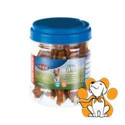 Trixie Dog Premio Chicken Flags 400g, Rolnice Od Sirove Kože Sa Pilećim Prsima