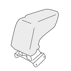 Armrest Opel Zafira B 2005-2007 (adapter only)