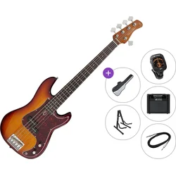 Sire Marcus Miller P5R Alder-5 Premium SET Tobacco Sunburst 5 strunska bas kitara