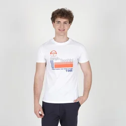 Sergio Tacchini Muška majica kratkih rukava Nico M, Bela