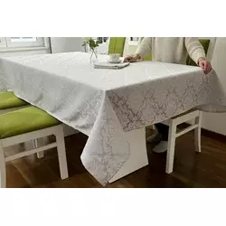 Stolnjak Delux 150x220cm Kruna - Siva boja ( VLK000348-deluxkrunasivaboja )