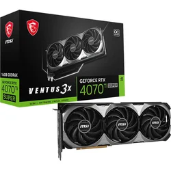 Grafička kartica MSI GeForce RTX 4070 Ti 16GB 256bit RTX 4070 Ti SUPER 16G VENTUS 3X OC