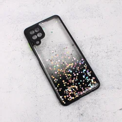 Maska Frame Glitter za Samsung A125F Galaxy A12 crna