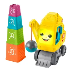 Fisher-Price Govoreča igrača bager, uči številke in oblike, 9 m+