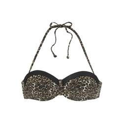 LASCANA Bikini zgornji del, rjava