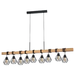 EGLO Viseća lampa TOWNSHEND 5 9xE27 150 cm 43134