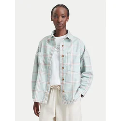 Billabong Srajca EBJWT00120 Svetlo zelena Oversize