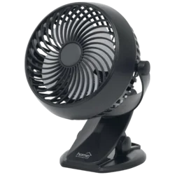 Ventilator Clip On, prečnik 10 cm, Li-Ion 1800mA, CLF 10/BK