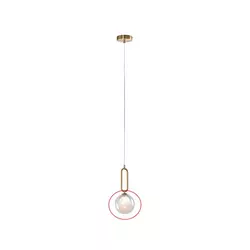 Rabalux - Zamensko staklo za luster ROSEHIP G9 prečnika 15 cm
